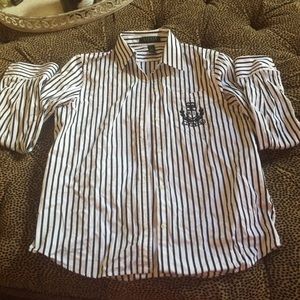Ralph Lauren striped button down shirt